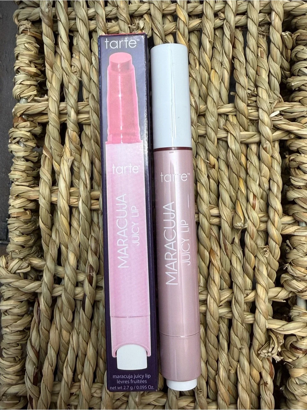 Tarte Maracuja Juicy Lip Strawberry 2.7g / 0.095 oz NIB